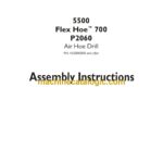 CNH 5500, Flex Hoe 700, P2060 Air Hoe Drill Assembly Instructions