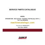 Case Steiger 580 AFS Connect Quadtrac Tier 4B Service Parts Catalogue