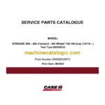 Case Steiger 580 AFS Connect Hd Wheel Tier 4B Service Parts Catalogue