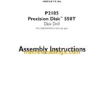 CNH P2185, Precision Disk 550T Disk Drill Assembly Instructions