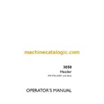 Case 3050 Header Operator Manual (90477553)