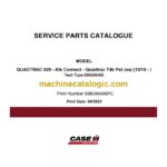 Case Quadtrac 620 AFS Connect Quadtrac Tier 4B Service Parts Catalogue