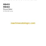 Case RB455, RB465 Round Baler Operator Manual