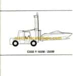 Clark C500Y165M, C500Y200M Forklift Operators Manual (OM-579M)