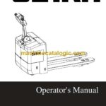 Clark EWP30 Forklift Operators Manual (OM-722)