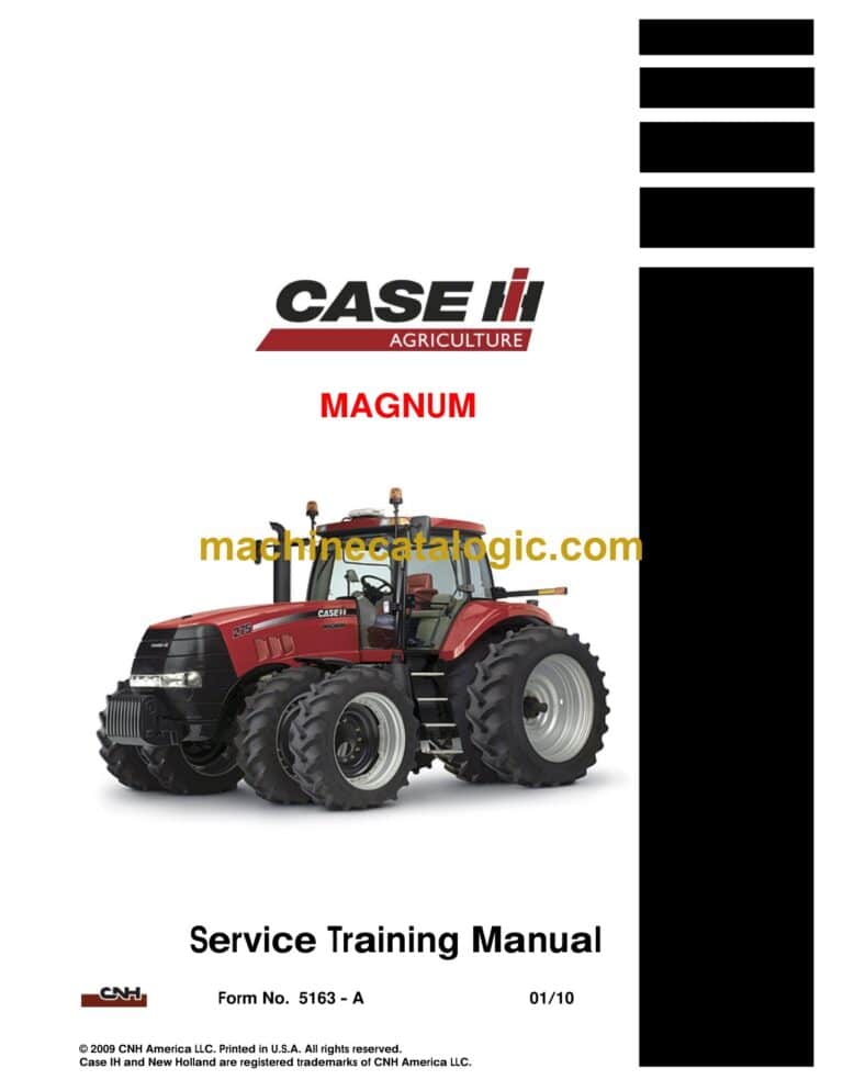 Case Magnum and New Holland T8000 Service Training Manual