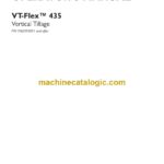 Case VT-Flex 435 Vertical Tillage Operator Manual