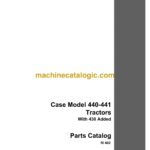 Case 4401-441 Tractors With 430 Added Parts Catalog