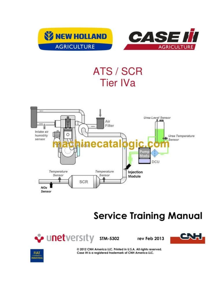 CNH ATS-SCR Tier 4A Service Training Manual