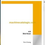 Case 430 Skid Steer Parts Catalog