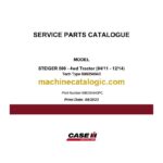 Case Steiger 500 4wd Tractor Service Parts Catalogue