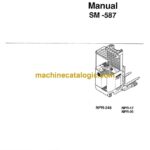 Clark NPR345, NPR17, NPR20 Forklift Service Manual (SM587)