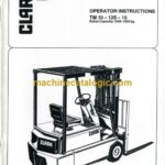 Clark TM10, TM12S, TM15 Forklift Operators Manual (OI-503)