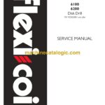 Flexicoil 6100, 6200 Disk Drill Service Manual