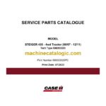 Case Steiger 435 Tractor Service Parts Catalogue