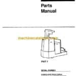 Clark PWT7 Tow Tractor Parts Manual (X-169)