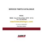 Case RB564 Round Baler Service Parts Catalogue