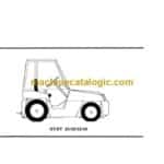 Clark GT/DT 25, 30, 32, 50 Forklift Operators Manual (OM-553)