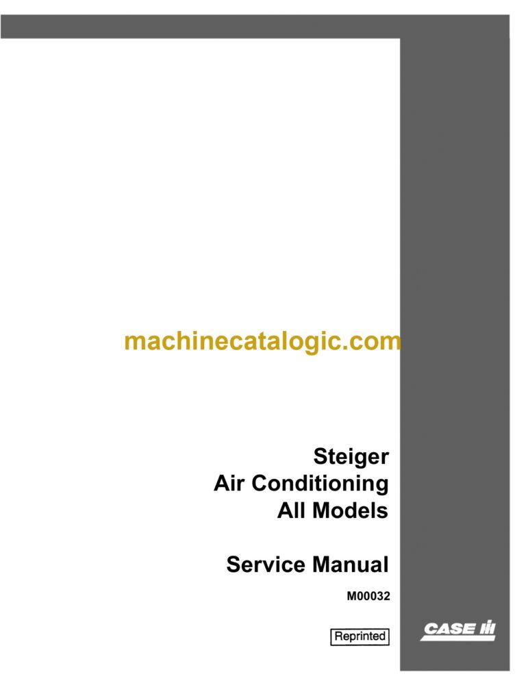 Case Steiger Air Conditioning All Models Service Manual