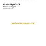 Case Ecolo-Tiger 875 Mulch-Till Ripper Operator Manual