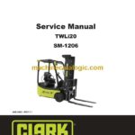 Clark TWLi20 Forklift Service Manual (SM1206)