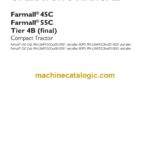 Case Farmall 45C, 55C Tier 4B Final Compact Tractor Operator Manual