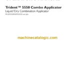 Case Trident 5550 Combo Applicator Liquid-Dry Combination Applicator Operator Manual (90426593)
