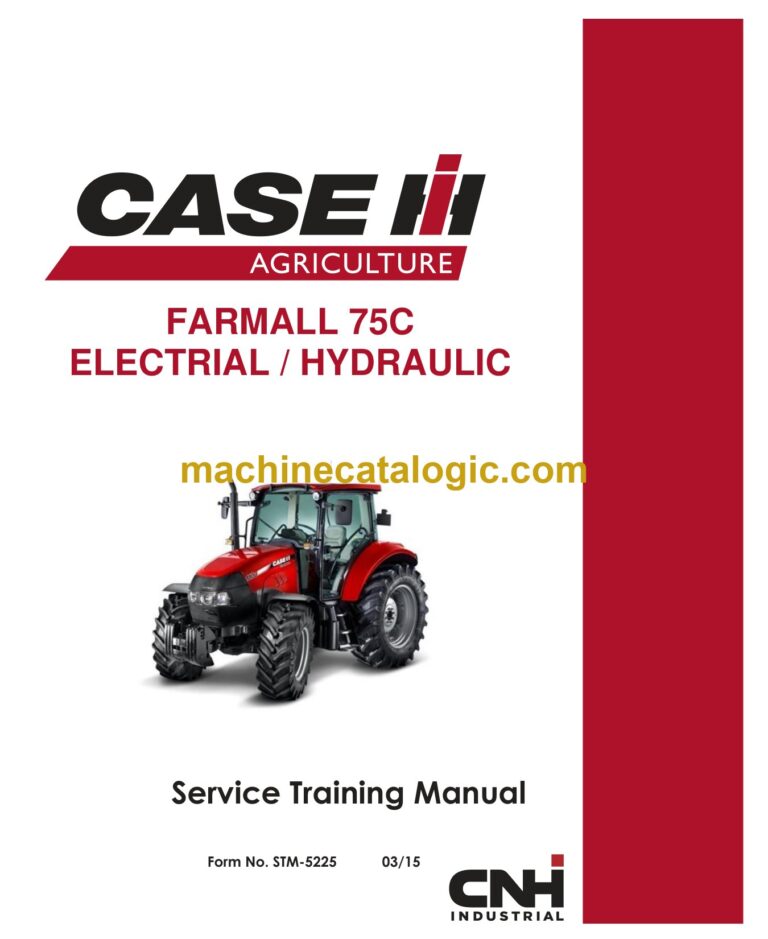 Case Farmall 75C and New Holland Powerstar T4.75 Service Training Manual
