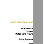 Case McCormick Tractor Moldboard Plows Parts Catalog