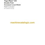 Case Tiger-Mate 255 Double Fold Constant Level Hitch Field Cultivator Drill Assembly Instructions