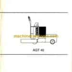 Clark AGT40 Forklift Operators Manual (OM-600)