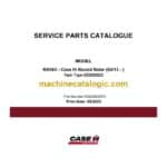 Case RB565 Round Baler Service Parts Catalogue