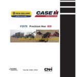 CNH P2070 Precision Hoe 800 Service Training Manual