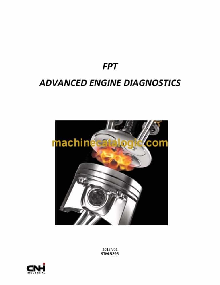 CNH FPT Advanced Engine Diagnostics Service Training Manual (STM5296)