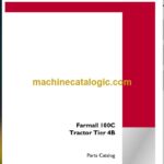 Case Farmall 100C Tier 4B Tractor Parts Catalog