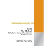 Case TV450 Tier 4B Final Alpha Series Compact Track Loader Service Manual (48174797)