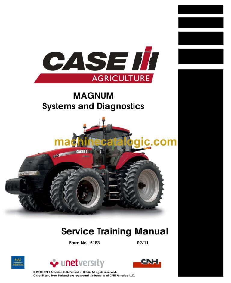 Case Magnum and T8.000 Systems and Diagnostics Service Training Manual
