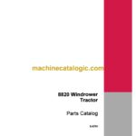 Case 8820 Windrower Tractor Parts Catalog