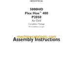 CNH 5000HD Flex Hoe 400, P2050 Air Drill Assembly Instructions