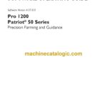 Case Pro 1200 Patriot 50 Series Precision Farming and Guidance Software Operating Guide