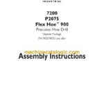 CNH 7200, P2075, Flex Hoe 900 Precision Hoe Drill Assembly Instructions (91855219)
