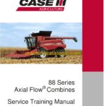 Case 88 Series Axial Flow Combines Service Training Manual
