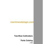 Case Two-Row Cultivators Parts Catalog
