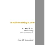 Case VT-Flex 435 Vertical Tillage Assembly Instructions (92068648)