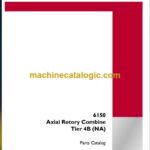 Case 6150 Tier 4B Axial Rotory Combine Parts Catalog
