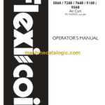 Flexicoil 3560, 4460, 4660, 5560, 5860, 7260, 7660, 9160, 9560 Air Cart Operators Manual