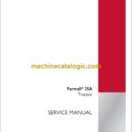 Case Farmall 25A Tractor Service Manual