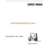 Clark CMP15-20sD, CMP15-20sL Forklift Service Manual (SM710)