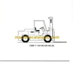 Clark C500Y110, C500Y135, C500Y155, C500Y165 D Forklift Operators Manual (OM-591)