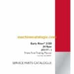 Case Early Riser 2150, 24 Row Front Fold Trailing Planter Service Parts Catalogue